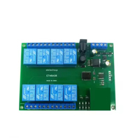 Module de relais multifonction 8 canaux Ethernet RS485 Modbus Slave RTU TCP/IP UART pour contrôle industriel PLC