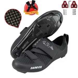 Triathlon Sapatilha Ciclismos mesn spd sport bike sneakers ciclismo zapatos mountain carbon cycling shoes