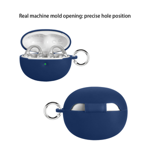 Funda de silicona para auriculares para <span class=keywords><strong>Baseus</strong></span> Bowie MC1 Pro, carcasa para auriculares inalámbricos, funda para auriculares para <span class=keywords><strong>airpods</strong></span> (solo funda protectora) - Product Image 3