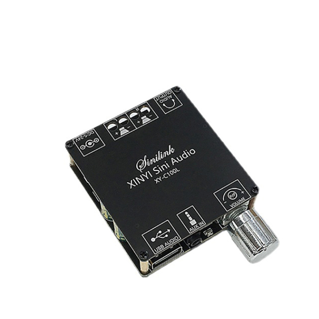100W 5.0 Digital Power Amplifier Board for AUX Speaker 2.0 CH Stereo Home Music Wireless Module Audio AMP Amplifier Audio