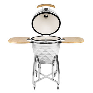 <span class=keywords><strong>SEB</strong></span> KAMADO/ Barbecue Kamado portable de 18 pouces : <span class=keywords><strong>Four</strong></span> à charbon en céramique avec support en acier inoxydable, barbecue de voyage en plein air et <span class=keywords><strong>four</strong></span> à pâtisserie - Product Image 3