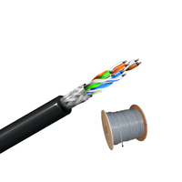 Câble d'alimentation torsadé 4 conducteurs 24 AWG avec fil de drainage et communication RS485, 2 paires (références 9841, 9841LV, 9841NH)