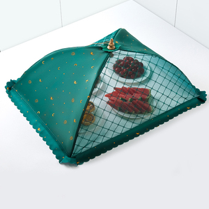Cubierta de comida de verano a prueba de polvo, transpirable, plegable, a prueba de mosquitos, cubierta de comida sobrante, utensilios de cocina modernos - Product Image 5