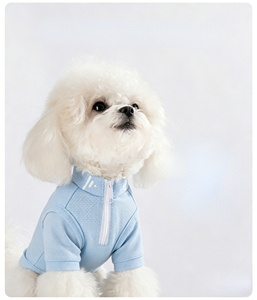 Vêtements de protection solaire pour animaux de compagnie en gros, veste respirante en maille pour chien avec logo personnalisé - Product Image 4