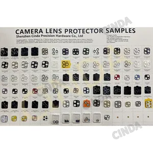 工厂ODM OEM相机镜头保护器屏蔽镜头片适用于Iphone 15 14 13 12 11系列高品质定制一站式服务