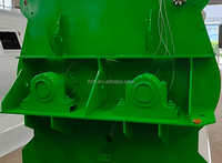 Mélangeur industriel automatique à double arbre à pales zéro gravité RH pour matériaux réfractaires, poudre d'alumine, granulés d'argile