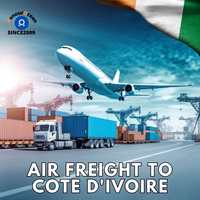 Transitaire aérien rapide, agent de services logistiques Abidjan, tarif d'expédition DDP de Chine vers la Côte d'Ivoire