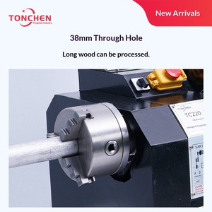 Torno CNC de Dos Ejes con Control Electrónico Tongchen TC220E para Fabricación y Reparación de Tacos de Billar, 220V, Automático, Multifuncional, Ligero - Product Image 3