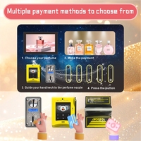 Distributeur automatique intelligent de parfum 24h/24, mural, avec SDK, écran tactile
