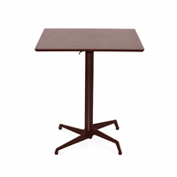 Ensemble de table pliante d'extérieur résistant à la rouille, imperméable et durable pour café, jardin, magasin de proximité, restaurant
