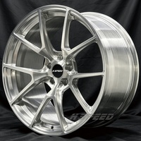 Rines Forjados de 17-24 Pulgadas, Aleación de Aluminio T6061, Acabado Cepillado, para Autos de Pasajeros BMW, Nissan WRX STI, GR86, 370Z, Audi, Benz, BMW M2, M3