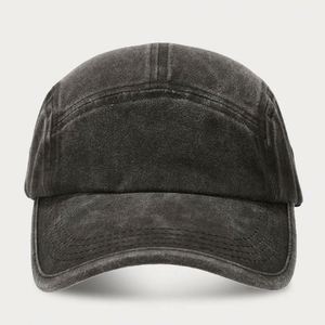Summer Retro Washed Baseball Cap Hat Women Solid Color Trendy Soft <b>Top</b> Sports Baseball Cap for Men - Product Image 3