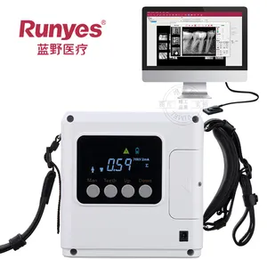 Runyes 70KV 2mA歯科用X線ユニット高周波デジタルポータブルタッチスクリーンマシン