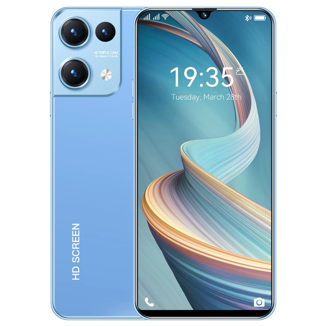 Fast Delivery Reno9 Pro 16GB+1TB 7.3inch Phones Mobile 5G Long Endurance High Pixel Phones Mobile Android 13 Smartphone