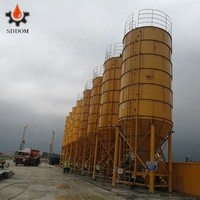 SDDOM prix usine 50 100-1000T grande capacité Vertical en vrac cendres volantes ciment réservoir de stockage Bin Silo