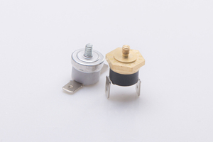 Interrupteur thermique bimétallique à tête en cuivre à filetage M6 M5 M4 KSD301 à réinitialisation manuelle automatique 10A 16A 250V - Product Image 2