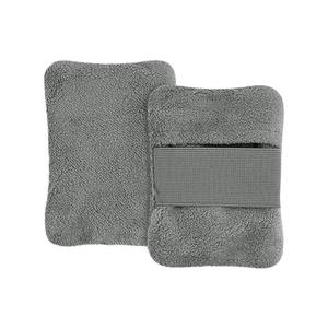 Guantes para quitar arena, guantes de limpieza de poliéster gris para sacos de arena, bolsas de polvo, uso en playa y camping, 14x12cm, 12x10cm - Product Image 2