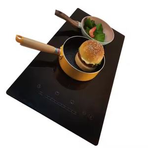 Cuisinière à 2 brûleurs, plaque vitrocéramique et cuisinière à induction - Product Image 3