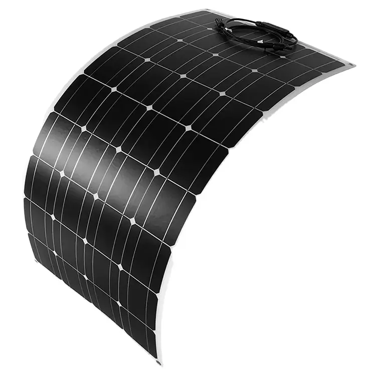 Panel solar mono solar 100W 220W 300watt 400W 500W paneles flexibles módulo solar flexible solar Módulo de fábrica