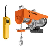 Treuil électrique à câble métallique Truper POLE-800 800 kg, mini-treuil de construction 220 V avec élingue à chaîne