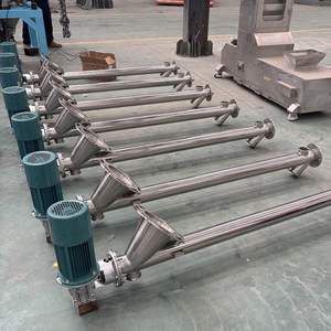 Convoyeur à vis en acier inoxydable réglable résistant à la corrosion Tesheng, type tube, 1-1000 (t/h), pour matériaux en poudre/granulés - Product Image 4