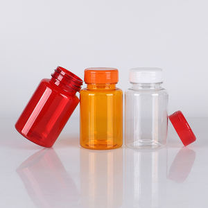 Fabricant en gros 50ml -1000ml taille multiple couleur personnalisé en plastique flacon de pilules comprimé pot d'emballage avec bouchon CRC - Product Image 1