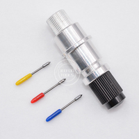 Graphtec CB09 silueta Cameo Holder Blades Cortador de vinilo Plotter 30 / 45 / 60 grados Hoja Roland Cutter Blade