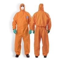 Combinaison de protection médicale imperméable antistatique en polypropylène microporeux de type 5 6 55 g/m²