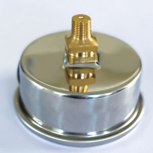 Achtermontage Npt1/<span class=keywords><strong>4</strong></span> Draad Schokbestendige Olie Manometer Met 60Mm Messing Draad Back Npt Aansluiting Drukmeter - Product Image 5