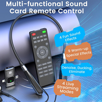 E8 Wireless Soundkarte Live-Streaming-Kopfhörer Studio Echo Soundkarte Aufnahme Audio-Schnitts telle Remote Mixer