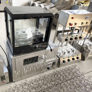 Nouveau four rotatif portable Pizza & Sweet Cone Machine Restaurant & Usage domestique; Hôtels appropriés Magasins d'alimentation Composants PLC inclus - Product Image 3