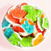 Fabricants de confiseries chinois, vente en gros, OEM, bonbons gélifiés personnalisés en forme de dessin animé, saveur de fruits 4D