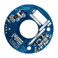 Carte de circuit imprimé (PCB) pour ventilateur de plafond AC/DC à moteur sans balais, ultra silencieuse, à économie d'énergie, double mode 110V/220V, avec télécommande RF