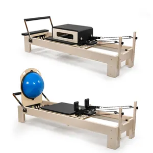 Bền sử dụng thương mại Maple gỗ lõi bedgym máy tập thể dục Maple gỗ Pilates Cải Cách