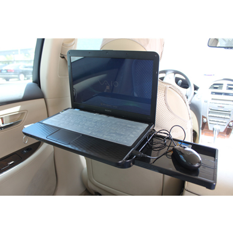 Portable plastic food and the laptop holder tray desktop car steering wheel