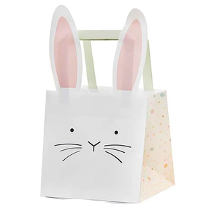 DAMAI Custom <b>Easter</b> Bunny <b>Bags</b> Birthday Party Wedding <b>Easter</b> Party Supplies Bunny Head Paper Gift <b>Bag</b> With 3D Flowers - Product Image 4