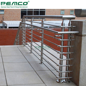 Offre Spéciale Extérieur Orné Romain <span class=keywords><strong>Pas</strong></span> <span class=keywords><strong>Cher</strong></span> 316 En acier inoxydable Tuyau Stiar <span class=keywords><strong>Balustrade</strong></span> de main À Vendre - Product Image 2