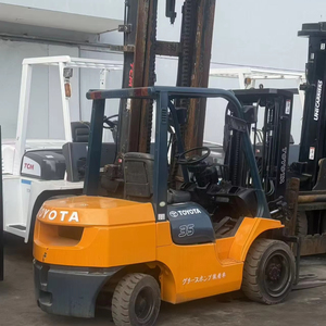 Chariot élévateur diesel d'occasion Toyota Hyster Komatsu TCM Fd35 3.5/4/5/6/7/8/10/12/15 tonnes pour entrepôt, avec positionnement des fourches - Product Image 1