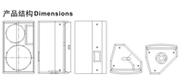 Usine OEM ODM VD-12 Moniteur audio passif multifonctionnel à gamme complète de 12 pouces Haut-parleur de divertissement professionnel pour usage domestique