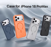 Coque de téléphone magnétique ultra-fine anti-traces de doigts effet mat pour iPhone 18 Pro, 18 Pro Max, 17 Pro Max – Vente en gros