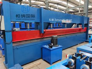 Machine de pliage à froid pour panneaux de toiture <span class=keywords><strong>en</strong></span> acier coloré, <span class=keywords><strong>en</strong></span> acier, <span class=keywords><strong>en</strong></span> <span class=keywords><strong>fer</strong></span>, <span class=keywords><strong>en</strong></span> aluminium, <span class=keywords><strong>en</strong></span> métal hydraulique de 4 mètres et 6 mètres - Product Image 5