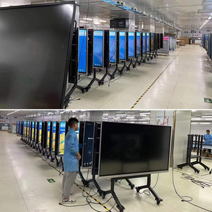 65 75 86 inch thông minh bảng tương tác bút từ tính bảng trắng màn hình bảng kỹ thuật số với xây dựng trong chiến thắng hoặc hệ thống Android - Product Image 2