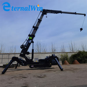 العمل <span class=keywords><strong>Radius</strong></span> 9 m رافعة العنكبوت نوع 3 طن البسيطة رافعة مجنزرة رافعة متعددة الأرجل - Product Image 1