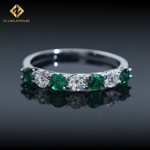 แหวนเพชรเต็มรูปแบบสำหรับผู้หญิงแหวนพลอย925สำหรับงานแต่งงานแหวนเพชรแฟชันสุดหรูสำหรับผู้หญิง - Product Image 4