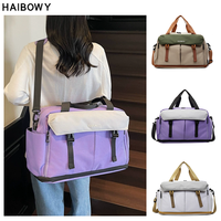 Sac à bandoulière multifonctionnel extensible et personnalisable HAIBOW pour le sport et les voyages en plein air, sac à bandoulière décontracté portable pour femmes
