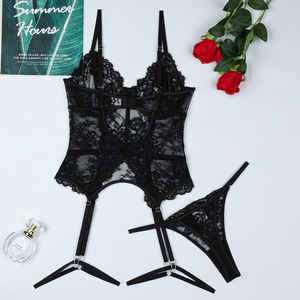 New <b>Perspective</b> Eyelash Lace Luxury Lingerie Set Sexy Erotic Two Piece Brabrief Set for Women - Product Image 6
