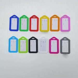 Manufacturer Waterproof Custom Logo Personalized Sublimation <b>Suitcase</b> <b>Tag</b> Custom Luggage <b>Tag</b> - Product Image 4