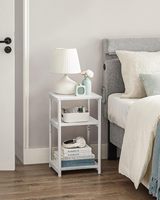 Table basse moderne en métal de luxe pour chambre à coucher