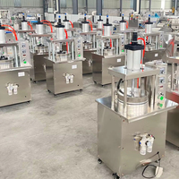 Nouvelle conception de machine automatique à moteur rotatif pour la fabrication et le façonnage de wraps et de crêpes fines