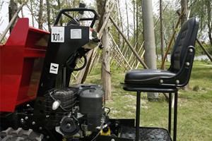 1000kgs Motor <span class=keywords><strong>Power</strong></span> <span class=keywords><strong>Barrow</strong></span> Mini Truck Dumper Maquinaria de construcción con certificación CE - Product Image 4